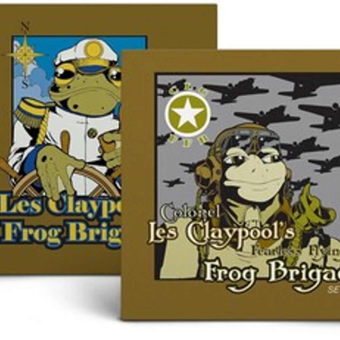 The Les Claypool Frog Brigade LP Vinyl - Live Frogs Sets 1 & 2