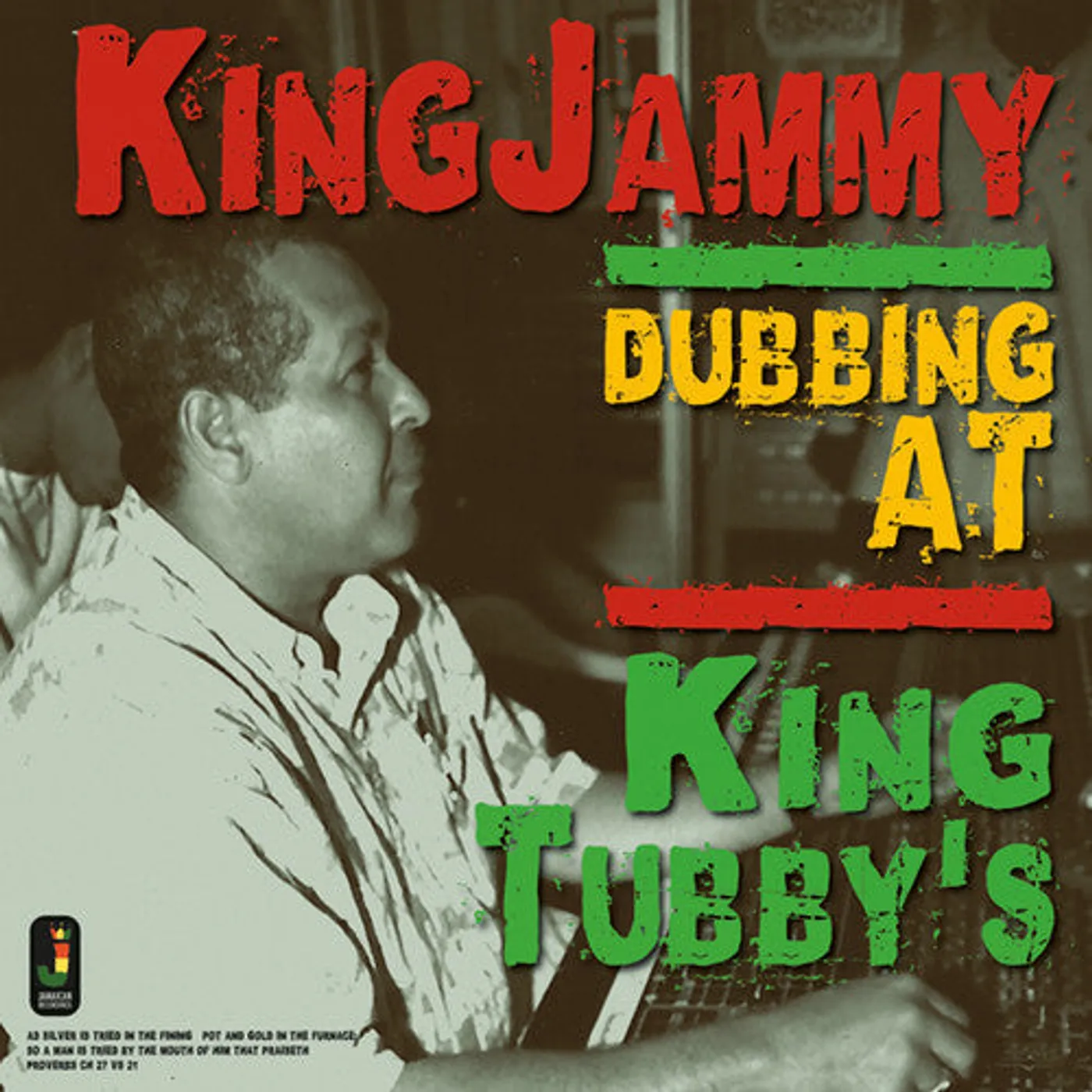 King Jammy LP Vinyl - Dubbing At King Tubby'S