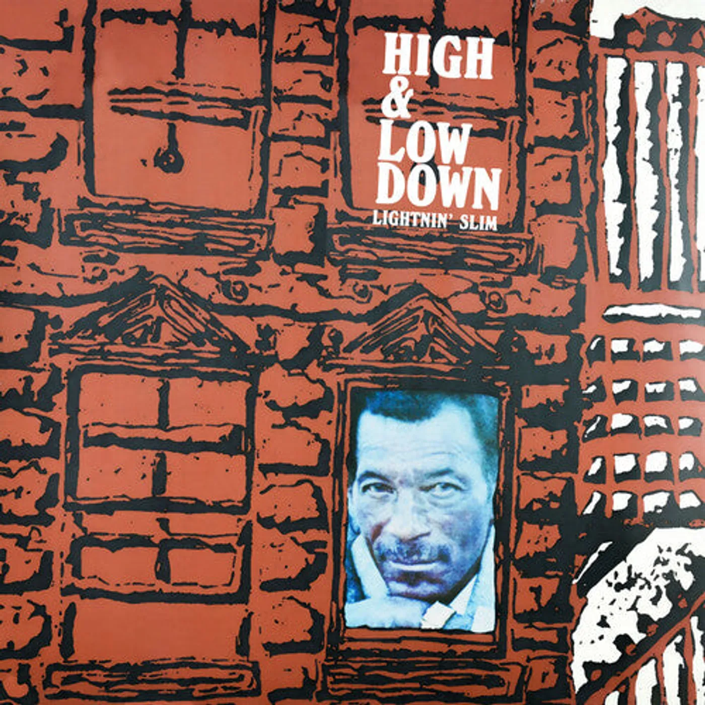 Lightnin' Slim LP Vinyl - High & Low Down (Coloured Vinyl)