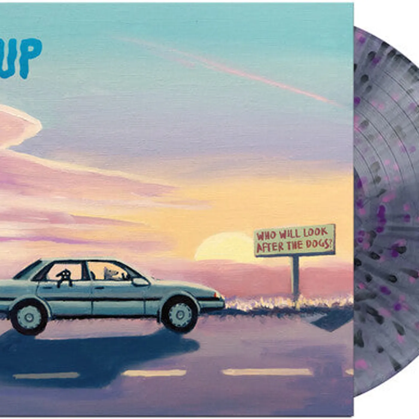 PUP LP Vinyl - Who Will Look After The Dogs (Blk) (Coloured Vinyl) (Pnk)