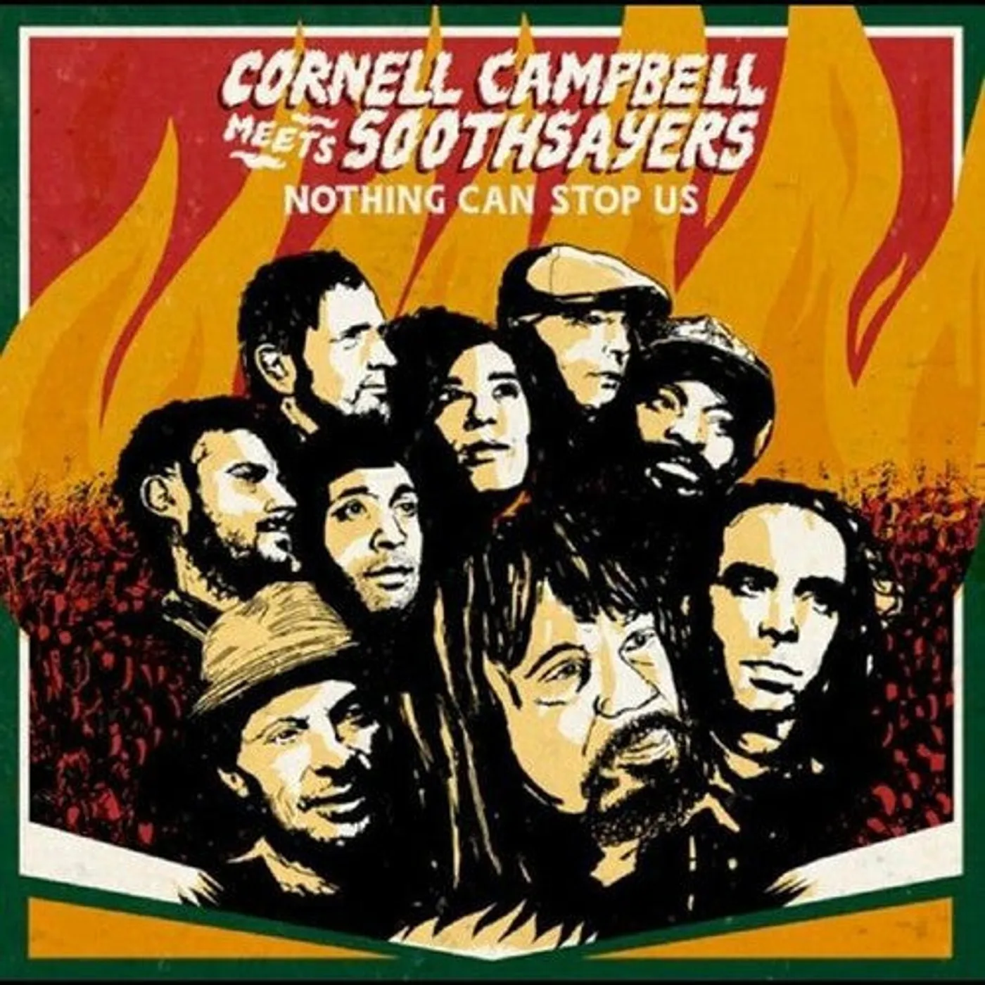 Cornell Campbell Meets Soothsayers LP Vinyl - Nothing Can Stop Us