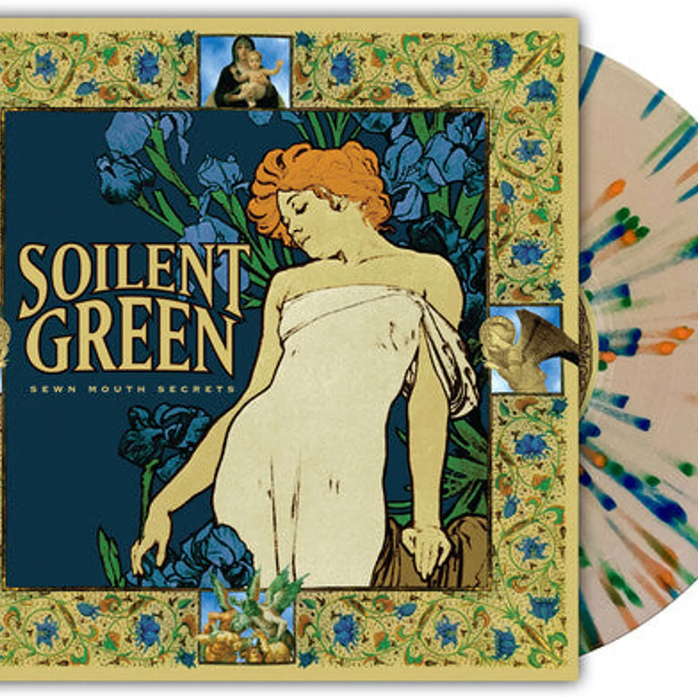 Soilent Green LP Vinyl - Sewn Mouth Secrets (Cvnl) (Gol) (Spla)