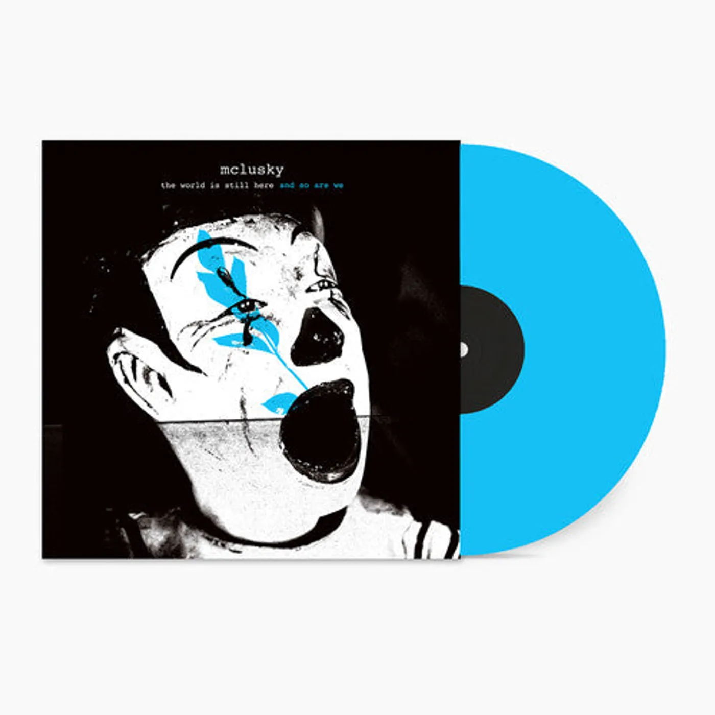 Mclusky LP Vinyl - World Is Still Here And So Are We (Blue) (Coloured Vinyl)