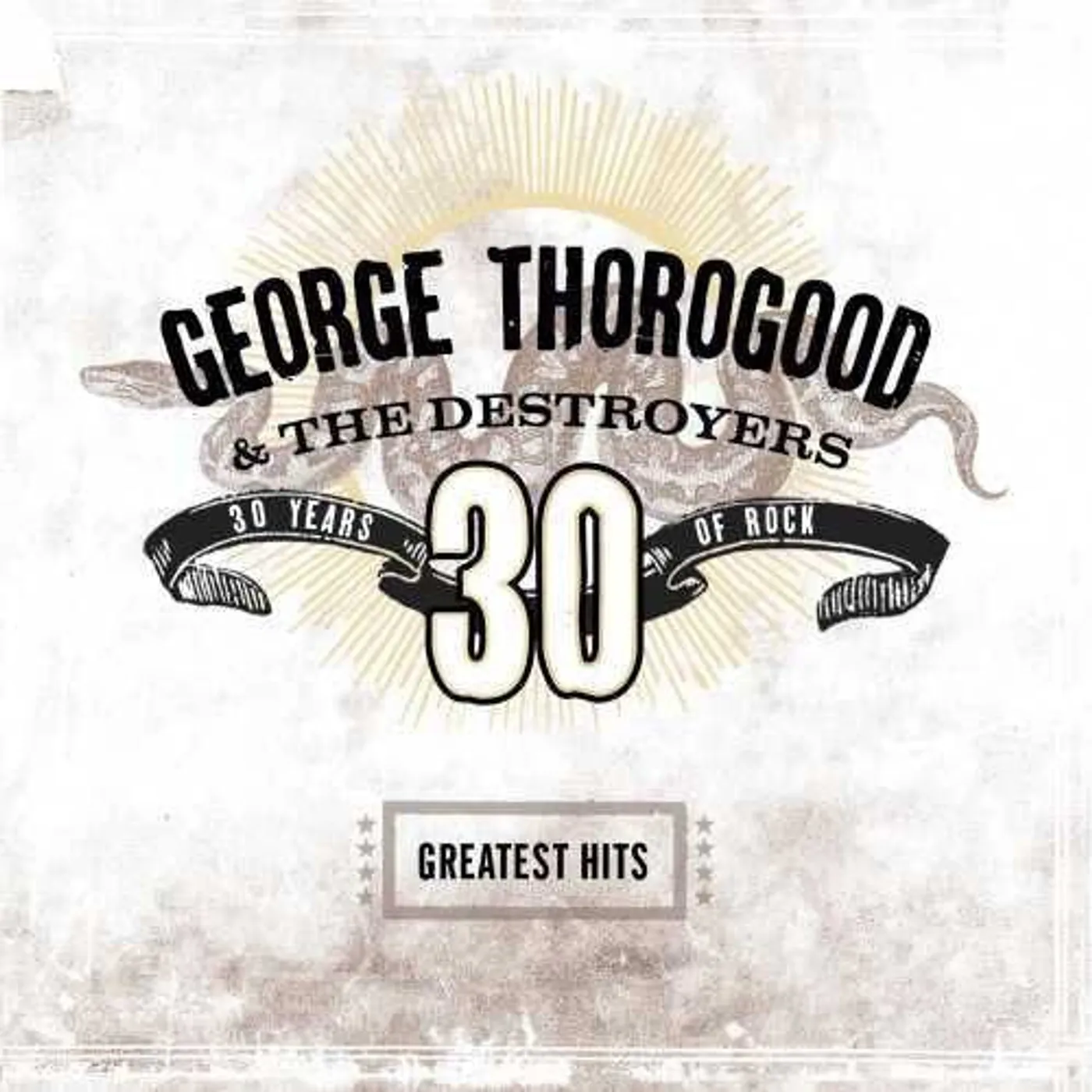 George Thorogood LP Vinyl - Greatest Hits: 30 Years Of Rock (Brwn) (Cvnl)
