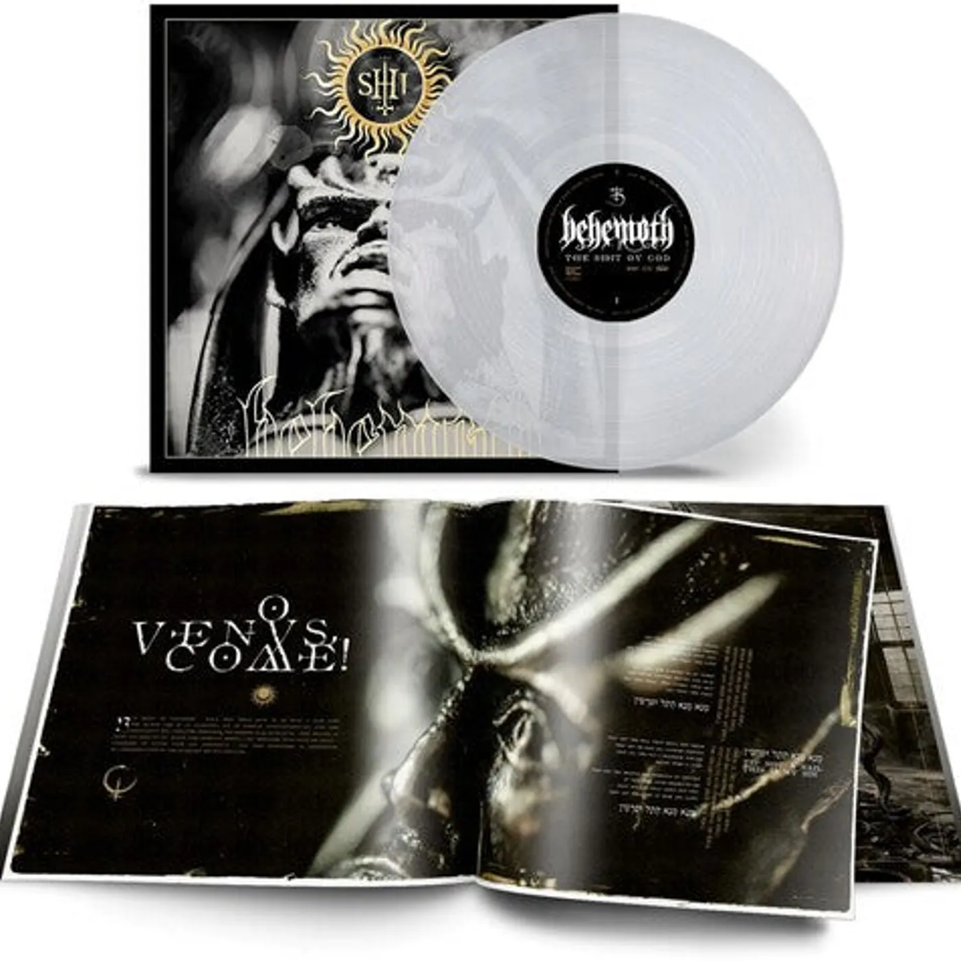 Behemoth LP Vinyl - Shit Ov God - Clear (Coloured Vinyl) (Cvnl) (Gate Fold)