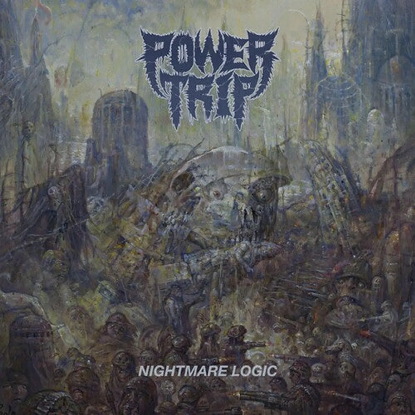 Power Trip LP Vinyl - Nightmare Logic (Coloured Vinyl) (Org) (Pnk)