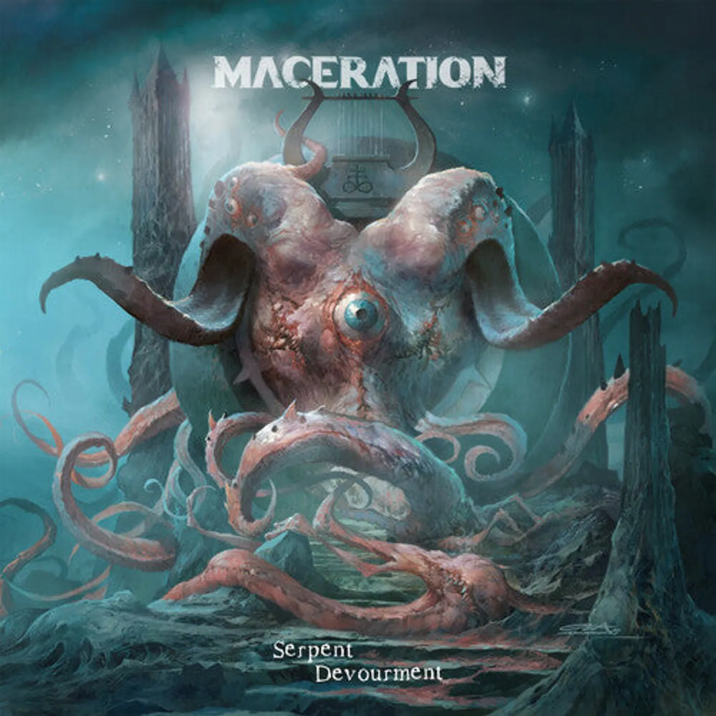 Maceration LP Vinyl - Serpent Devourment (Coloured Vinyl) (Ltbl) (Uk)