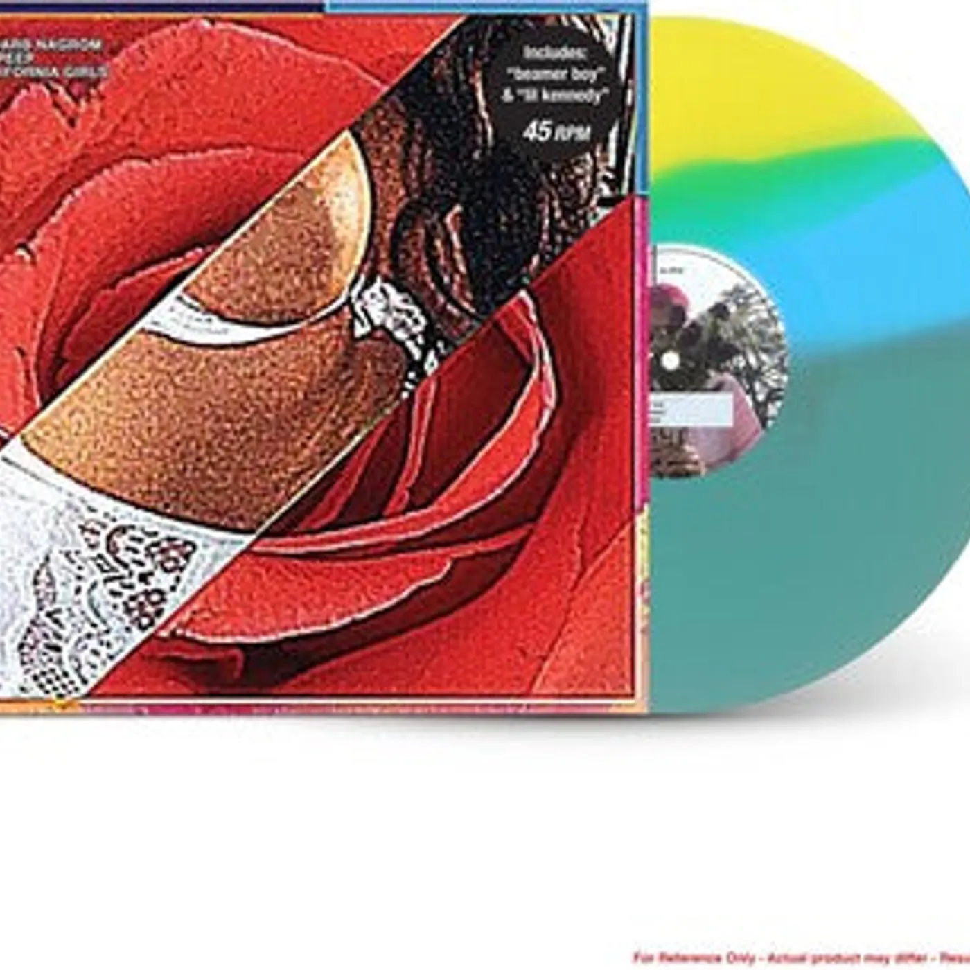 Lil Peep LP Vinyl - California Girls (Blue) (Cvnl) (Ylw)