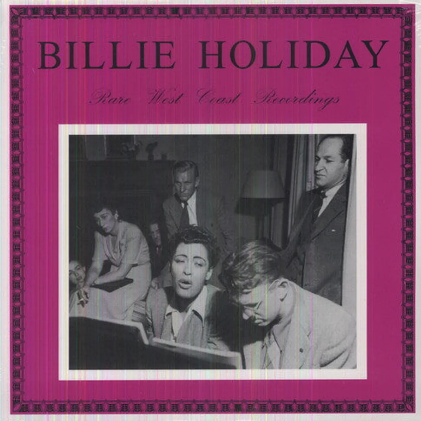 Billie Holiday LP Vinyl - Rare West Coast Recordings