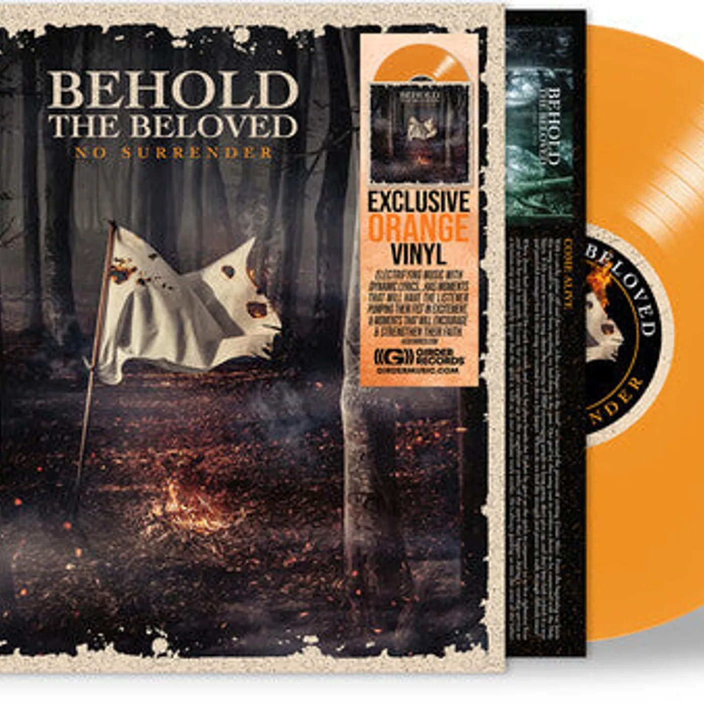 Behold The Beloved LP Vinyl - No Surrender (Bonus Track) (Coloured Vinyl) (Org)