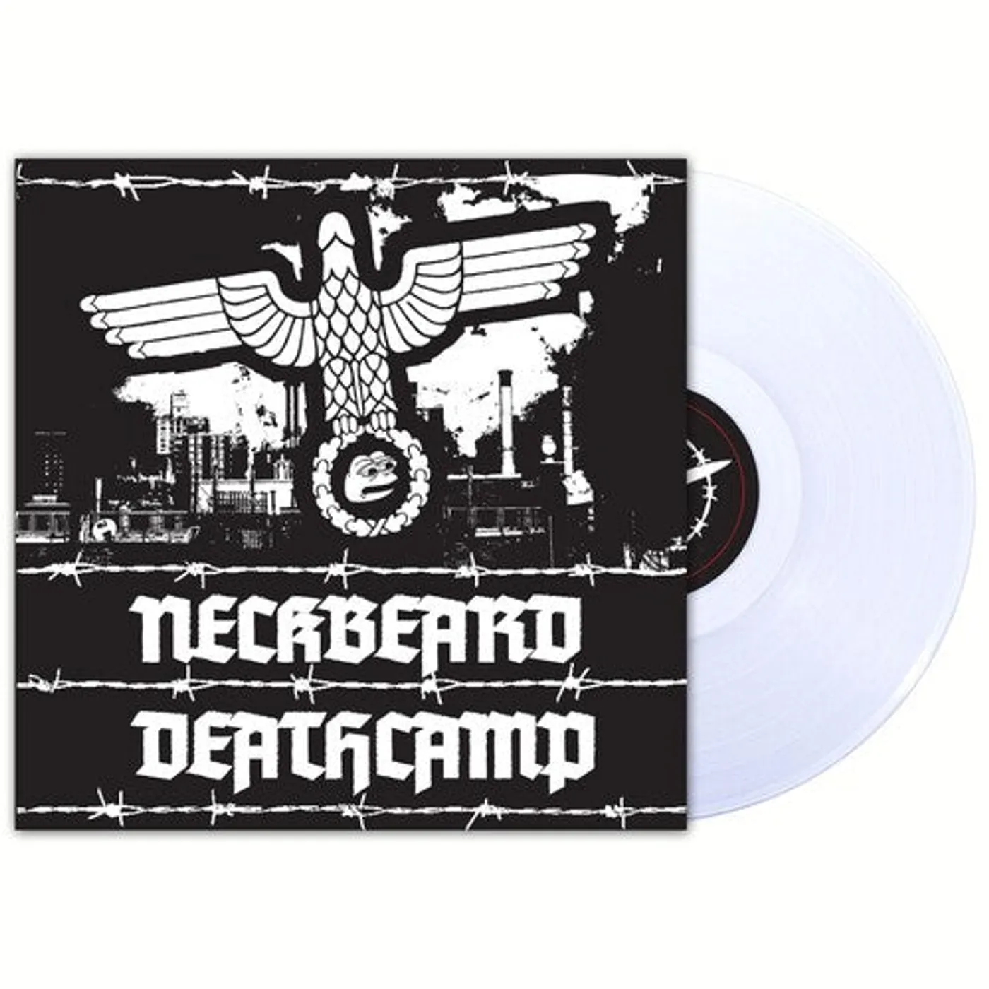 Neckbeard Deathcamp LP Vinyl - White Nationalism Is For Basement Dwelling Losers