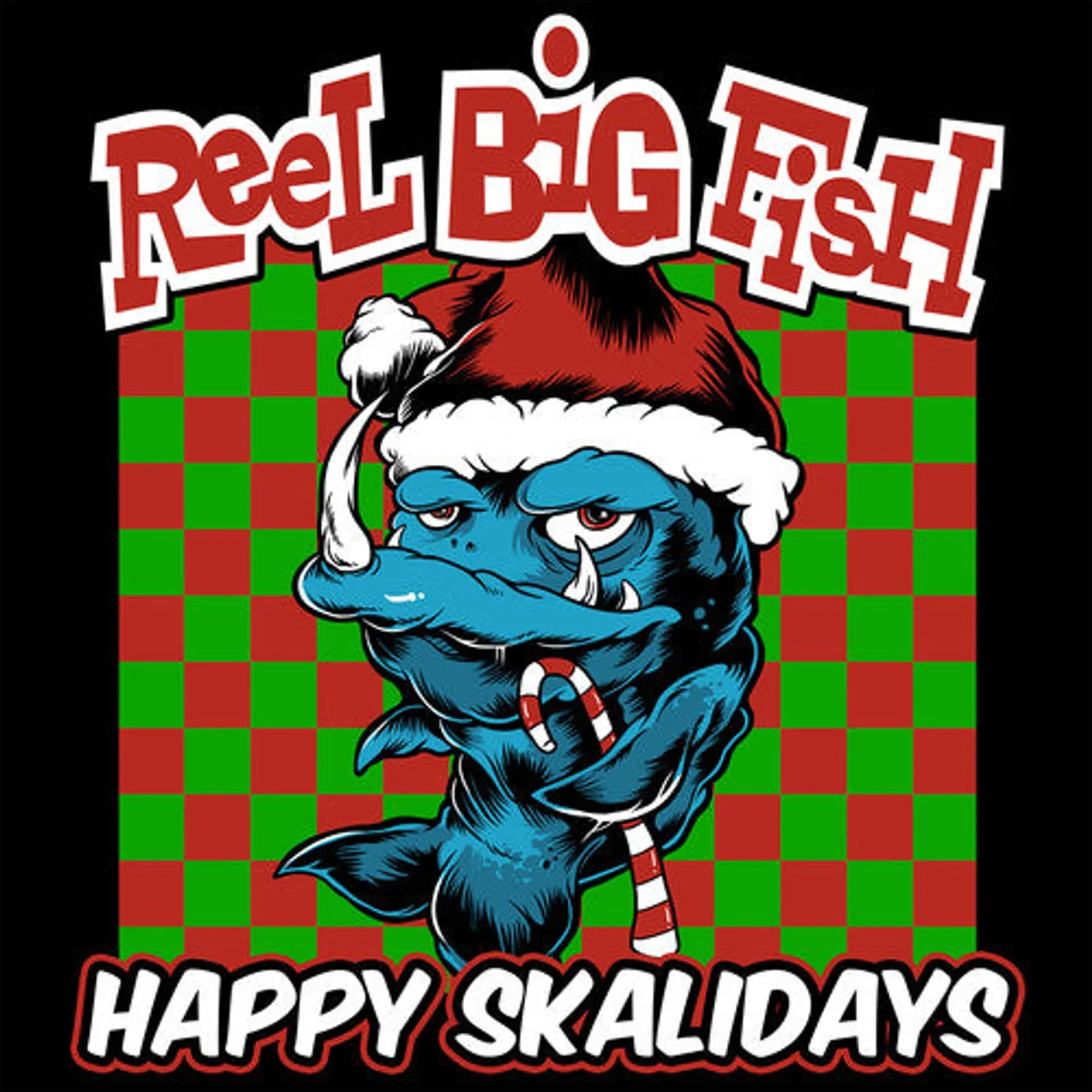 Reel Big Fish LP Vinyl - Happy Skalidays (Coloured Vinyl) (Gold)