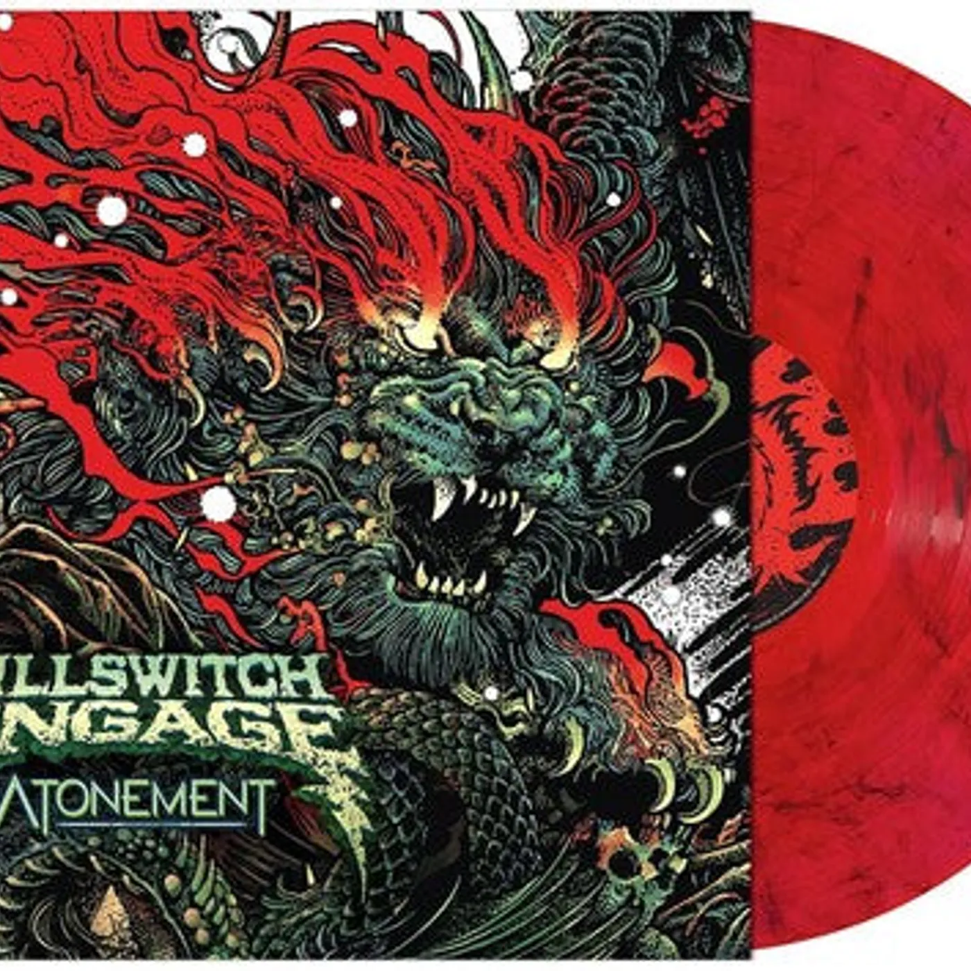 Killswitch Engage LP Vinyl - Atonement (Coloured Vinyl) (Red) (Smok)