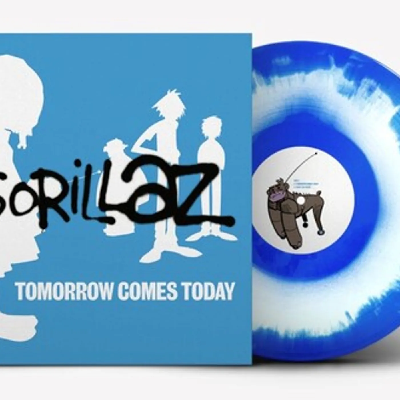 Gorillaz LP Vinyl - Tomorrow Comes Today (Blue) (Coloured Vinyl) (Ep) (Wht)