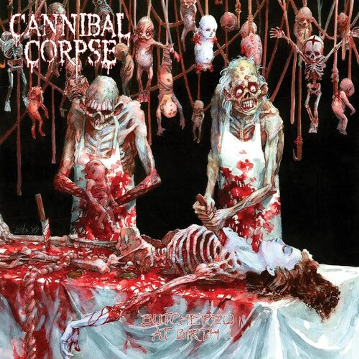 Cannibal Corpse LP Vinyl - Butchered At Birth (Cvnl)