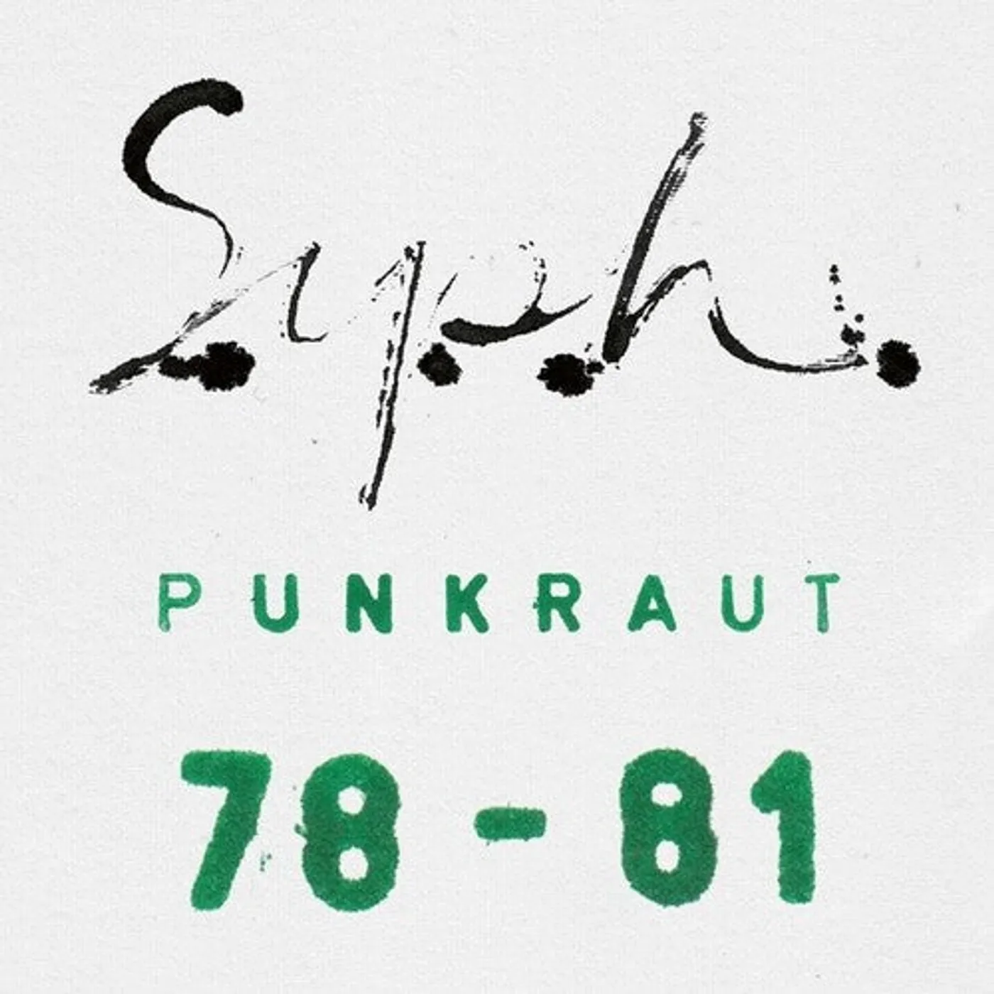 Syph LP Vinyl - Punkraut 1978-1981