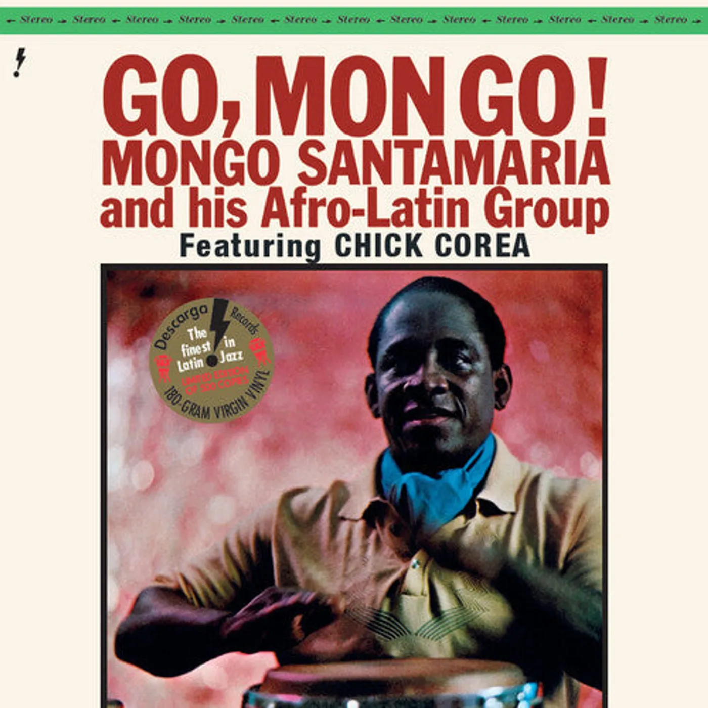 Mongo Santamaria LP Vinyl - Go Mongo (Bonus Track) (Ltd) (Ogv) (Spa)