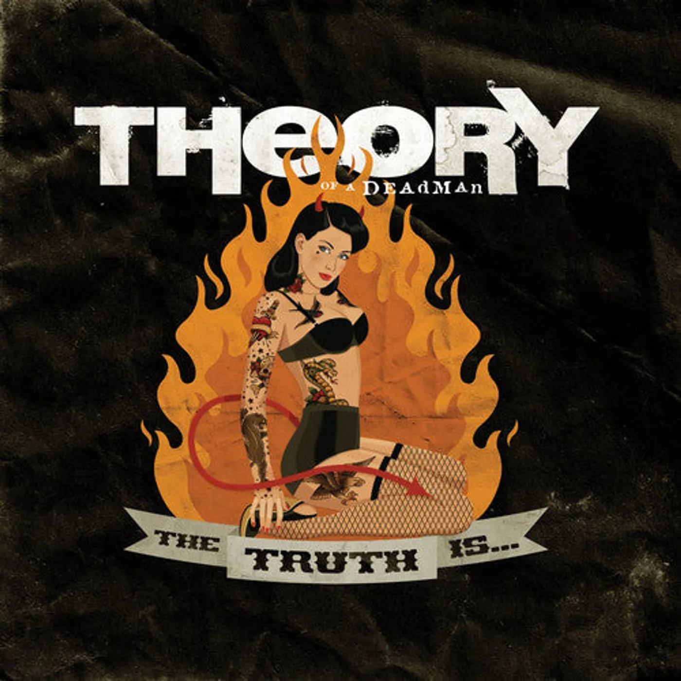 Theory Of A Deadman LP Vinyl - Truth Is... (Coloured Vinyl) (Ofgv) (Org)