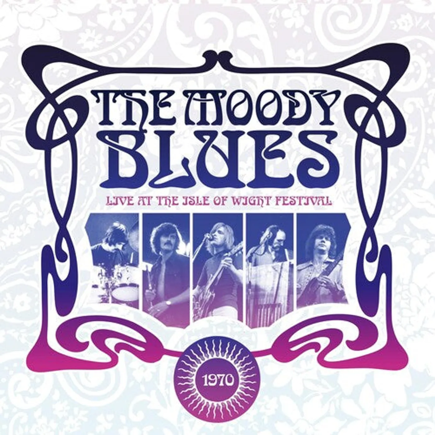 The Moody Blues LP Vinyl - Live At The Isle Of Wight Festival 1970 (Reis)