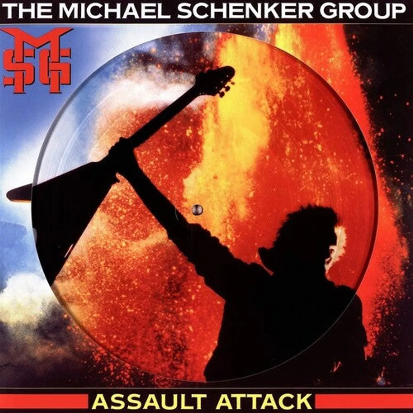 Michael Schenker LP Vinyl - Assault Attack (Picture Disc) (Pict)