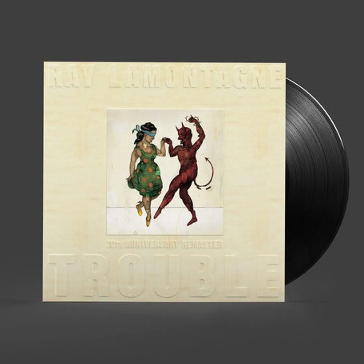Ray LaMontagne LP Vinyl - Trouble (Blk) (Gate Fold) (Ltd) (Aniv) (Rmst) (Reis)