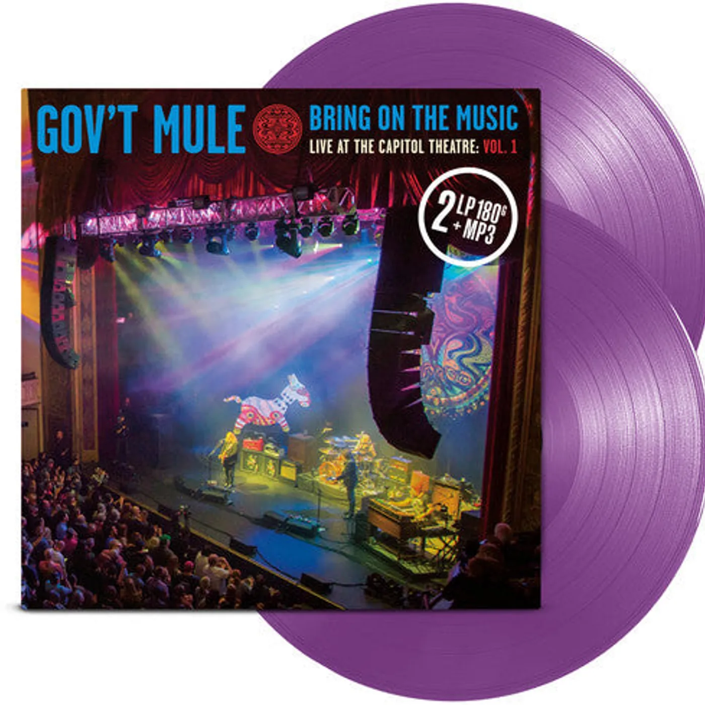 Gov'T Mule LP Vinyl - Bring On The Music - Live At The Capitol Theatre