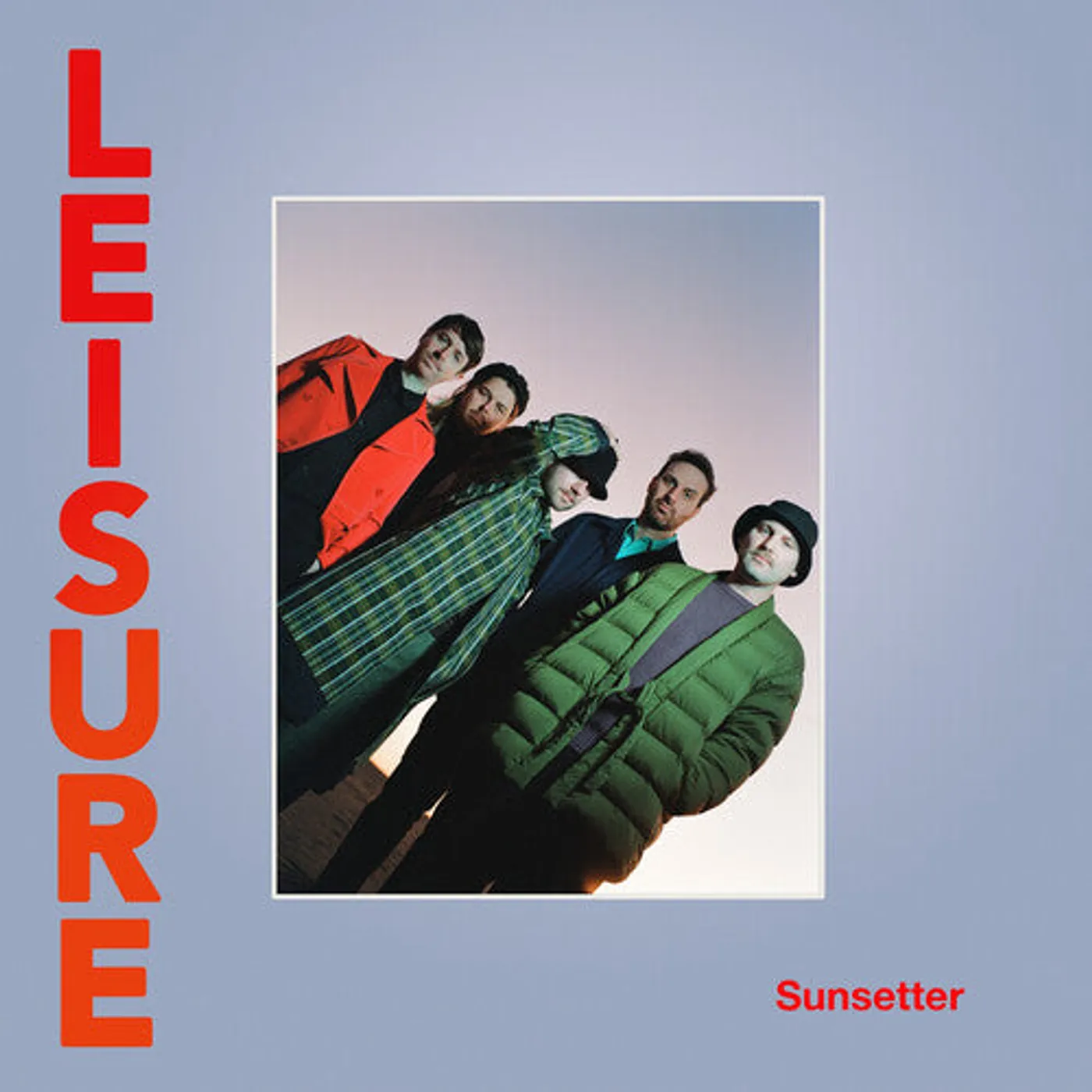 Leisure LP Vinyl - Sunsetter - Solid Red (Coloured Vinyl) (Red)