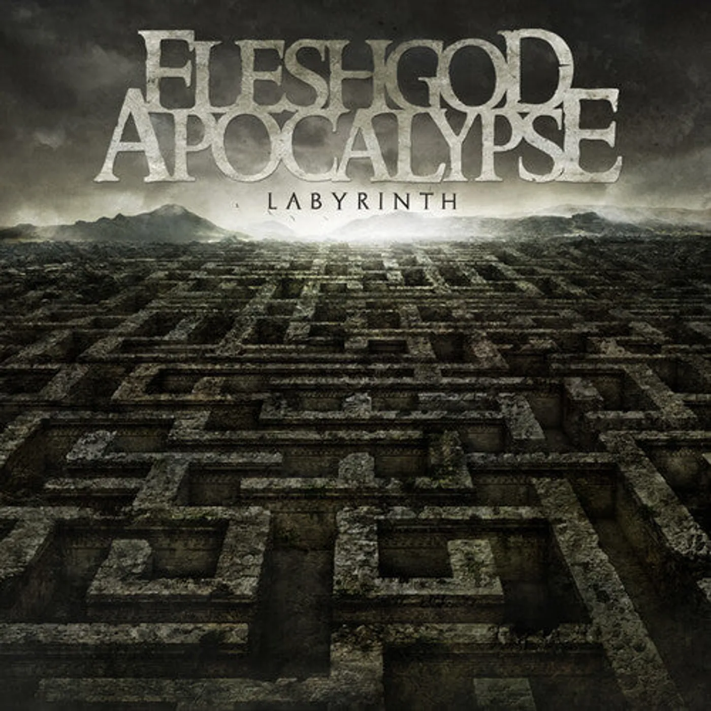 Fleshgod Apocalypse LP Vinyl - Labyrinth - Green (Coloured Vinyl) (Gate Fold) (Grn)