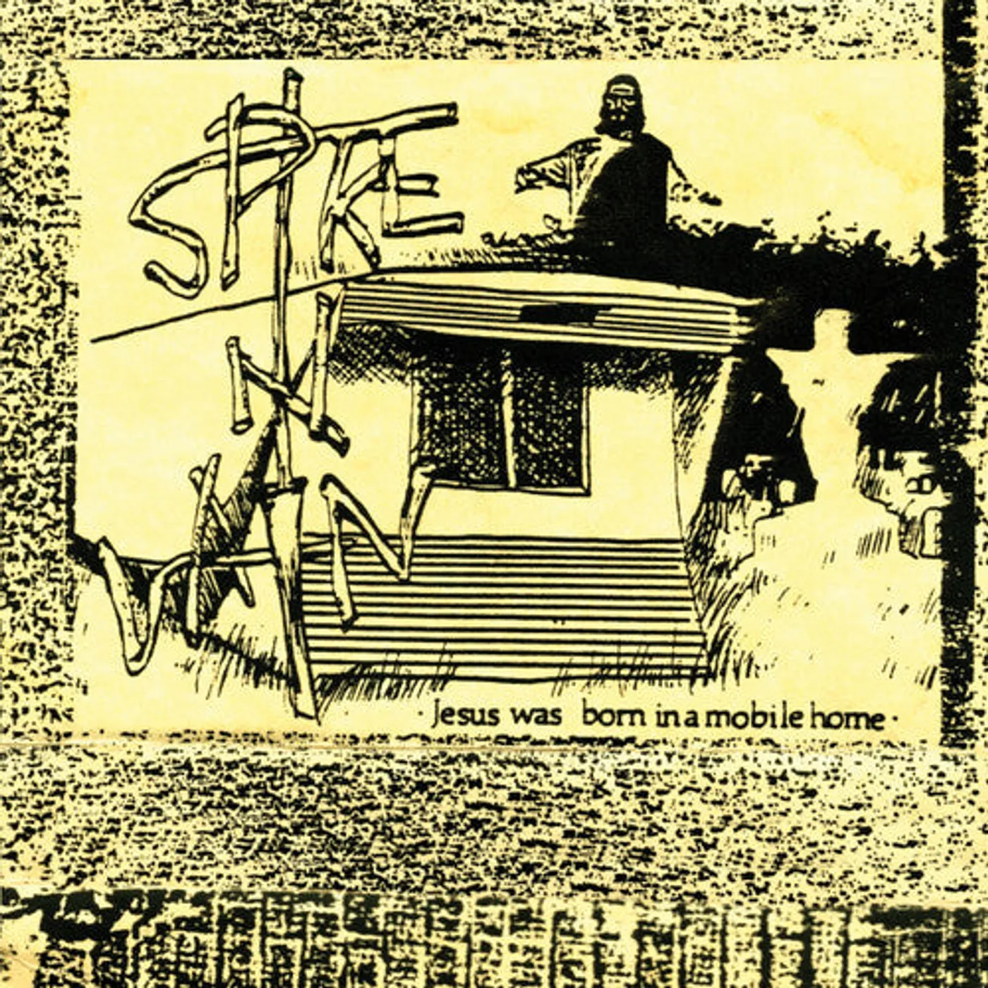 Spike In Vain LP Vinyl - Jesus Was Born In A Mobile Home - Brown (Brwn)