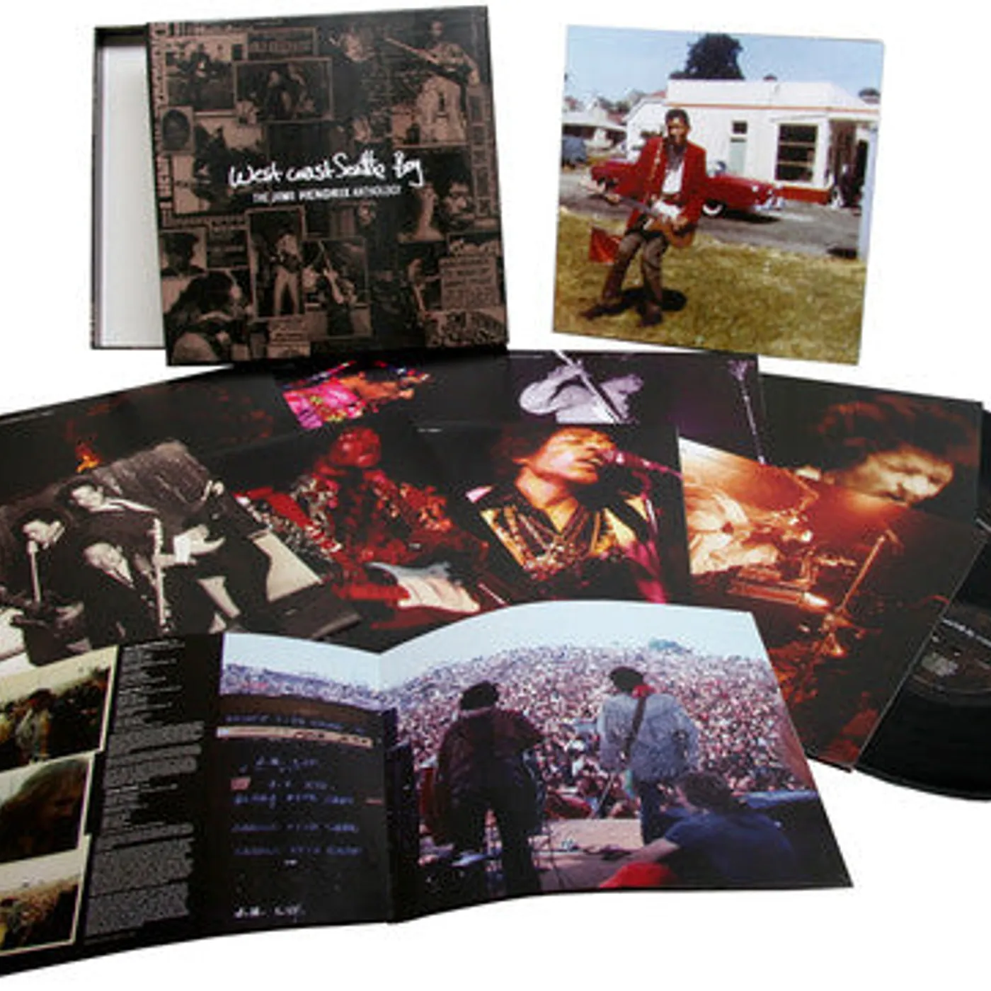 Jimi Hendrix LP Vinyl - West Coast Seattle Boy: The Jimi Hendrix Anthology