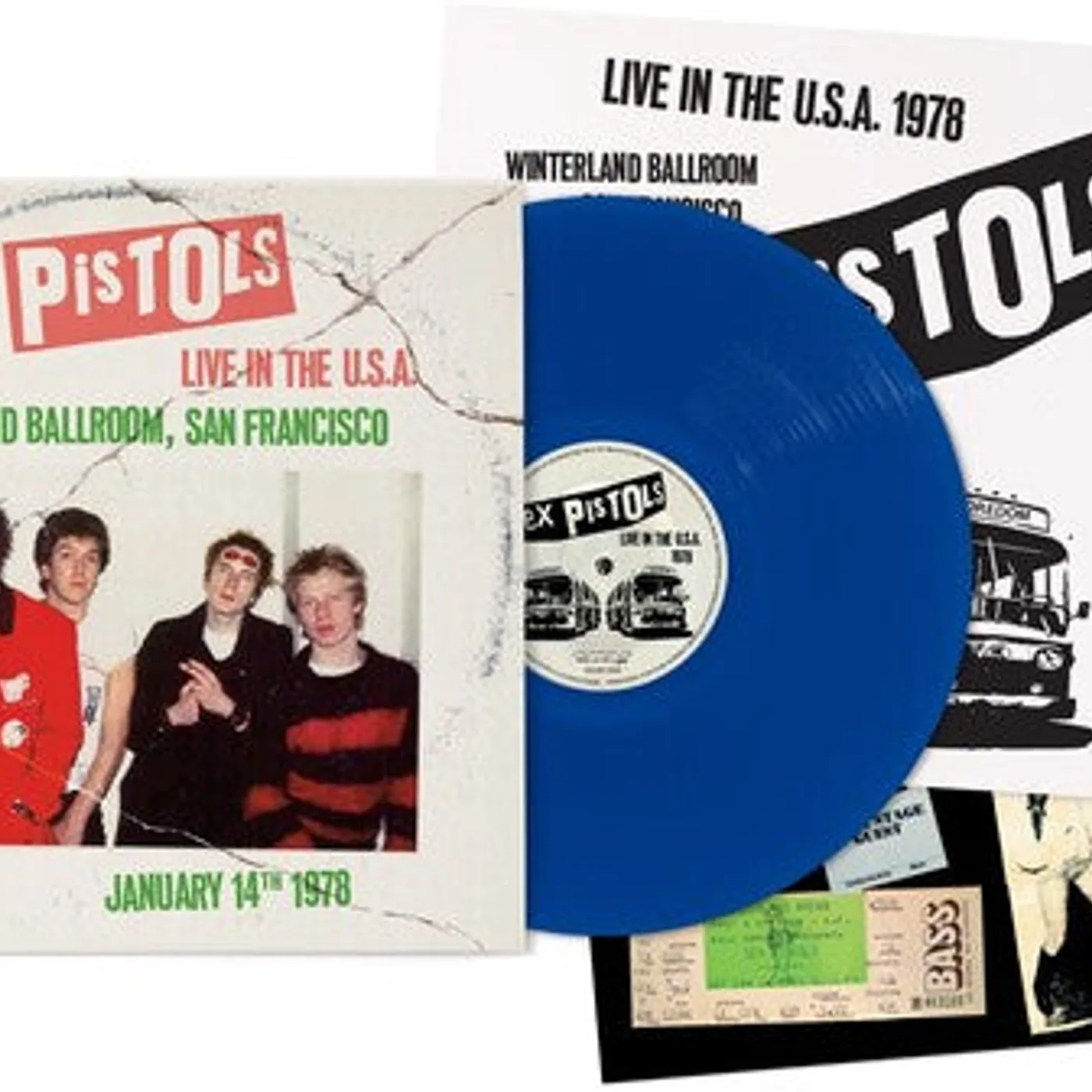 Sex Pistols LP Vinyl - Live U.S.A 1978: Winterland Ballroom San Francisco