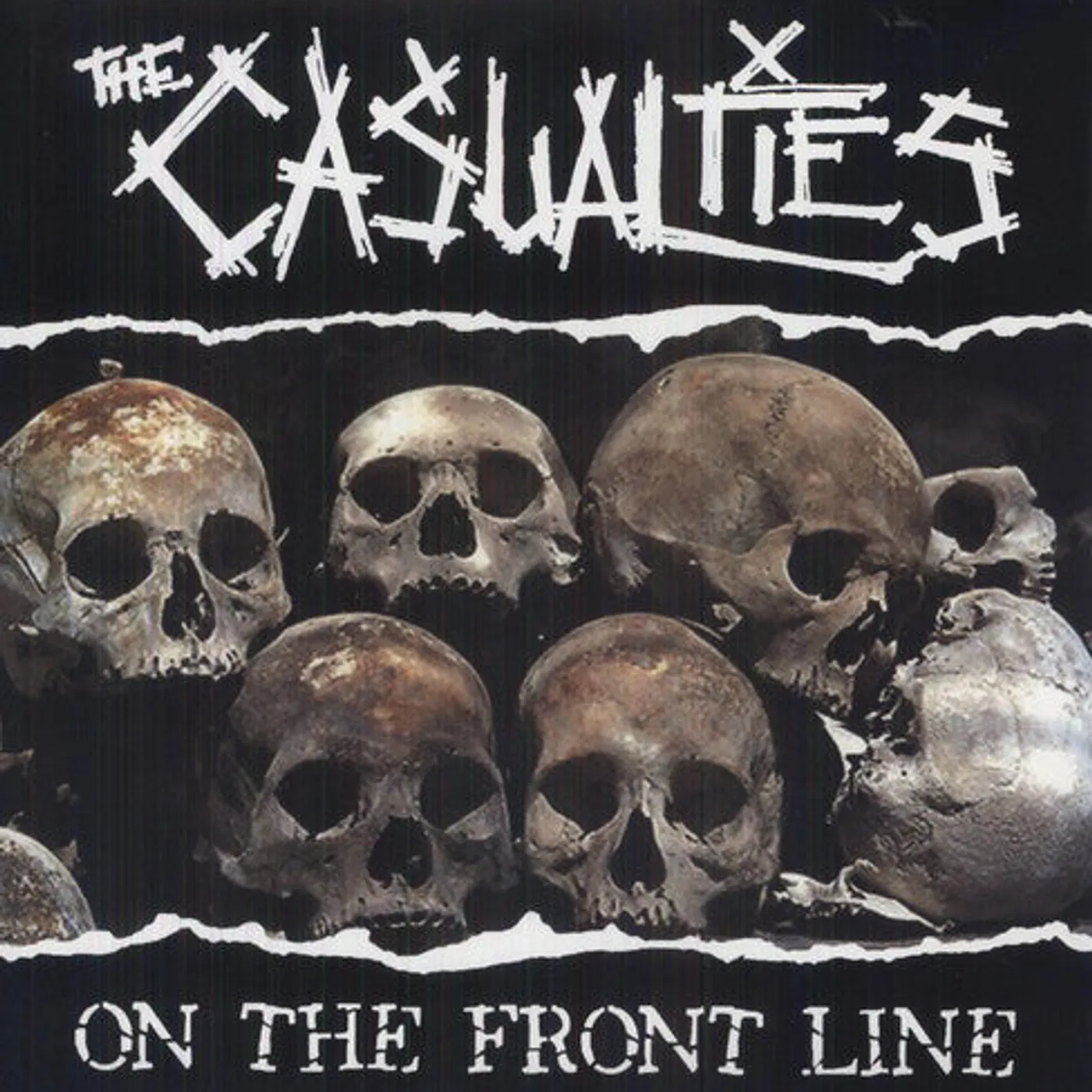 The Casualties LP Vinyl - On The Front Line (Coloured Vinyl)