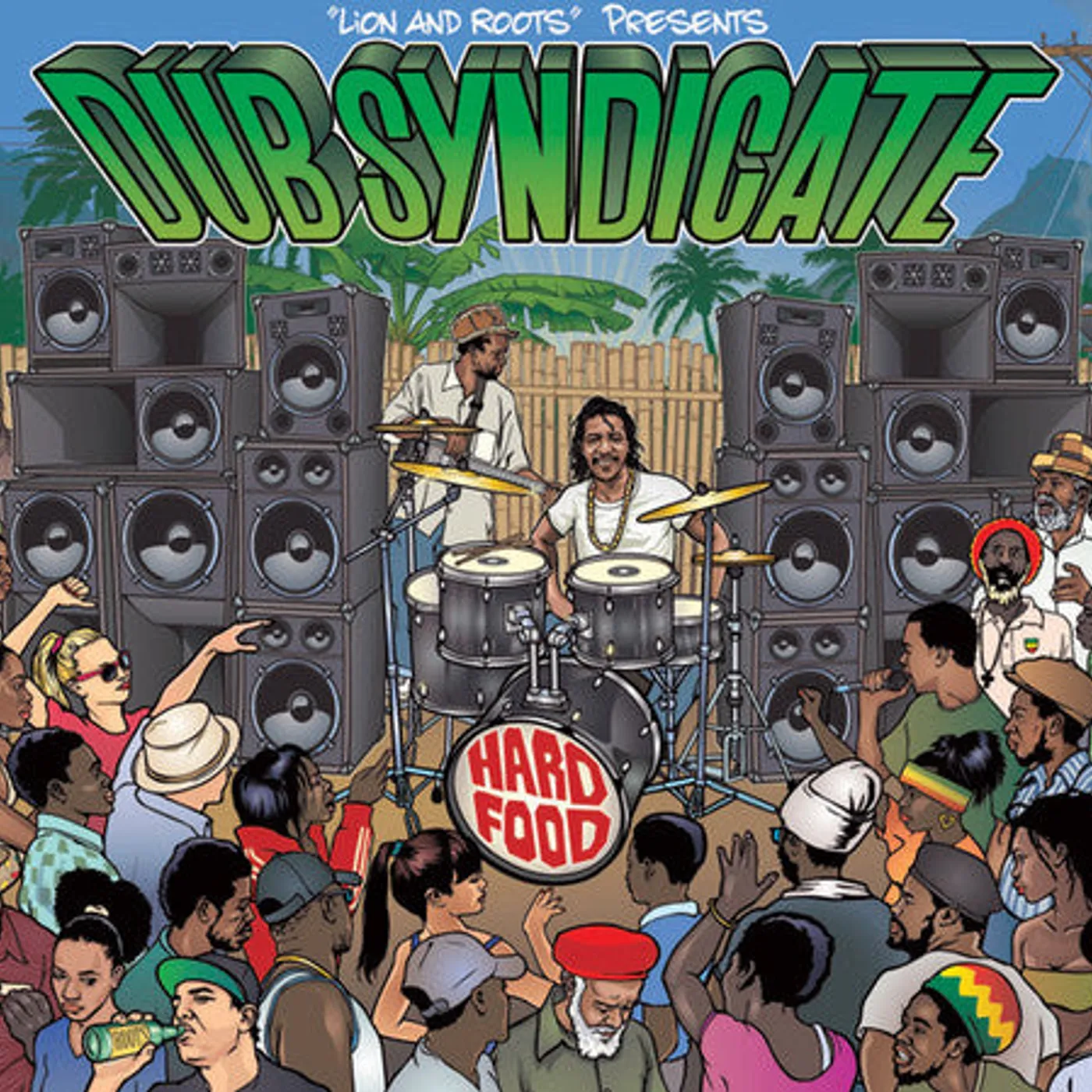 Dub Syndicate LP Vinyl - Hard Food (W/Cd)