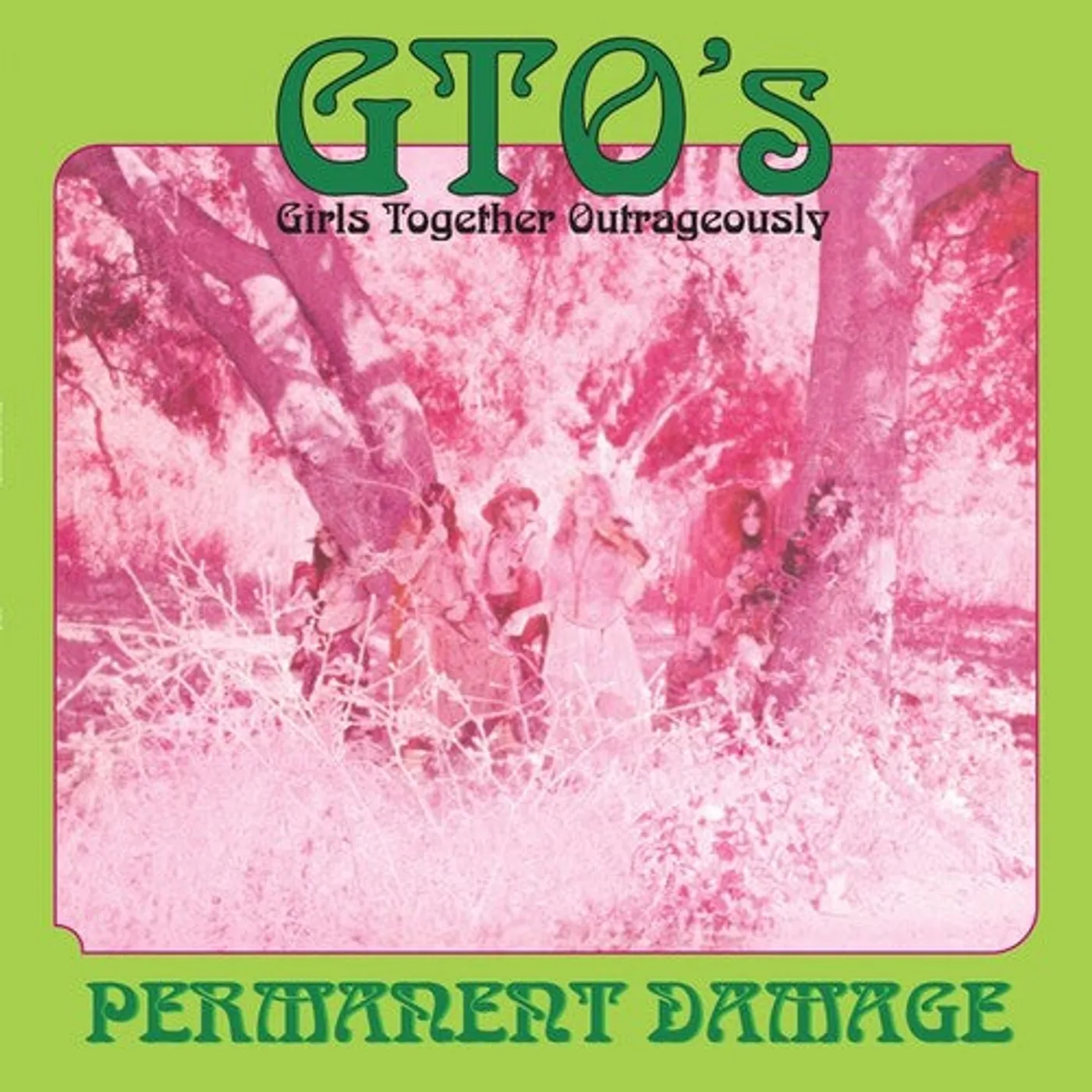 The GTO's LP Vinyl - Permanent Damage (Uk)