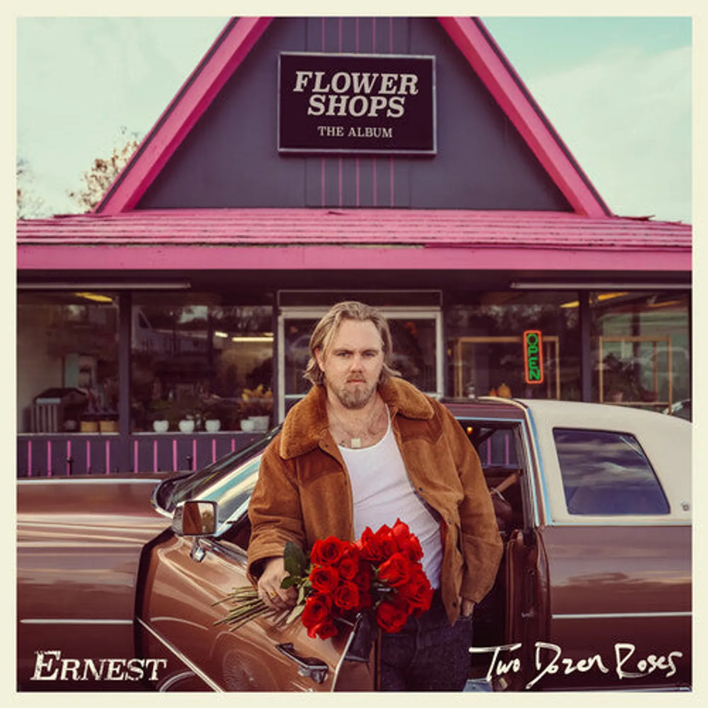 Ernest LP Vinyl - Flower Shops (The Album): Two Dozen Roses (Coloured Vinyl)
