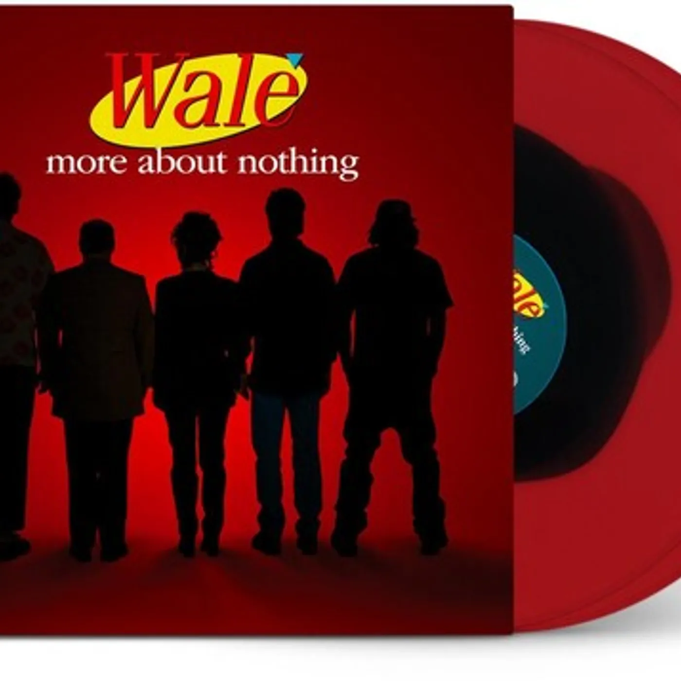 Wale LP Vinyl - More About Nothing - Red (Blk) (Coloured Vinyl) (Red)