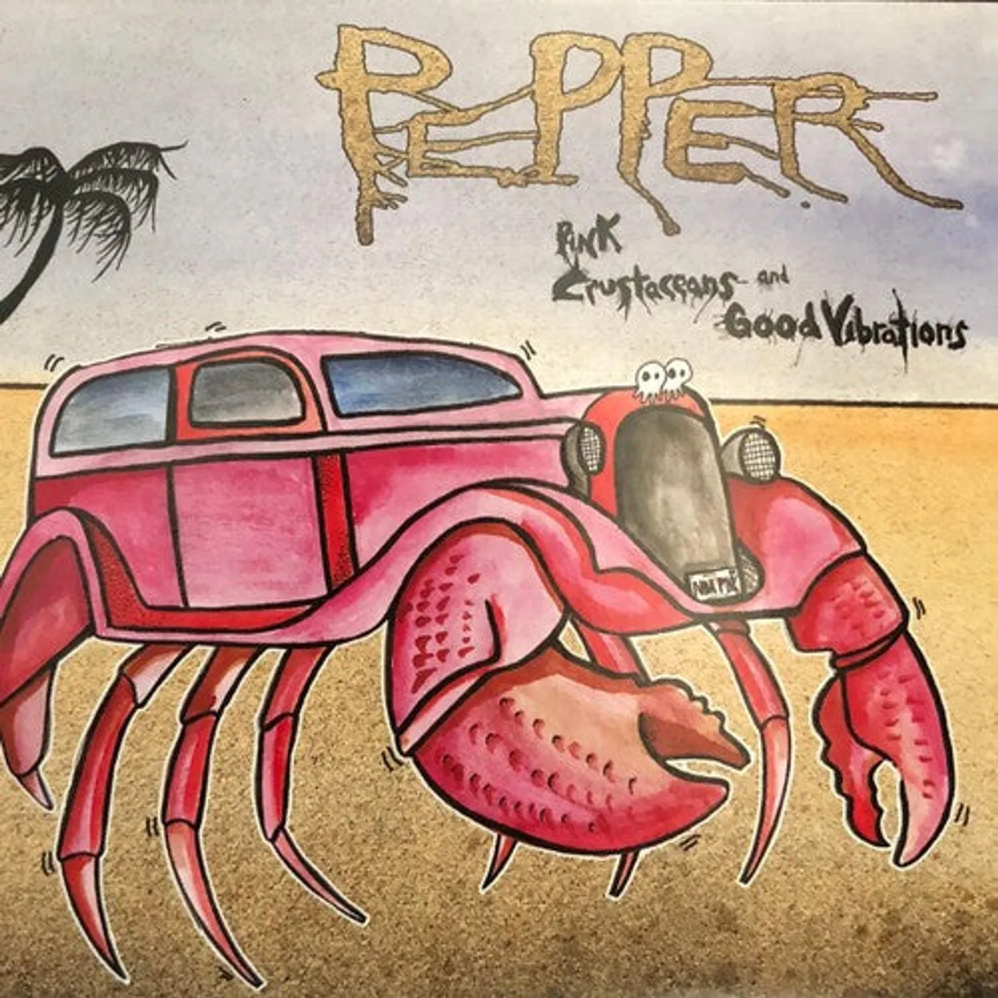 Pepper LP Vinyl - Pink Crustaceans And Good Vibrations (Coloured Vinyl) (Pnk)