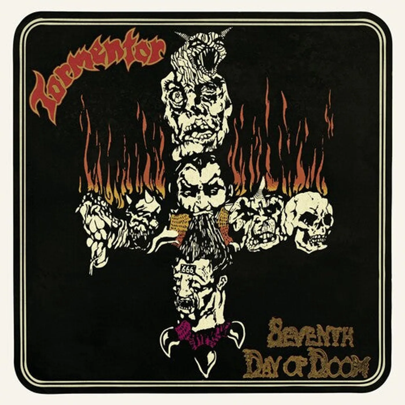 Tormentor LP Vinyl - Seventh Day Of Doom (Ltd)