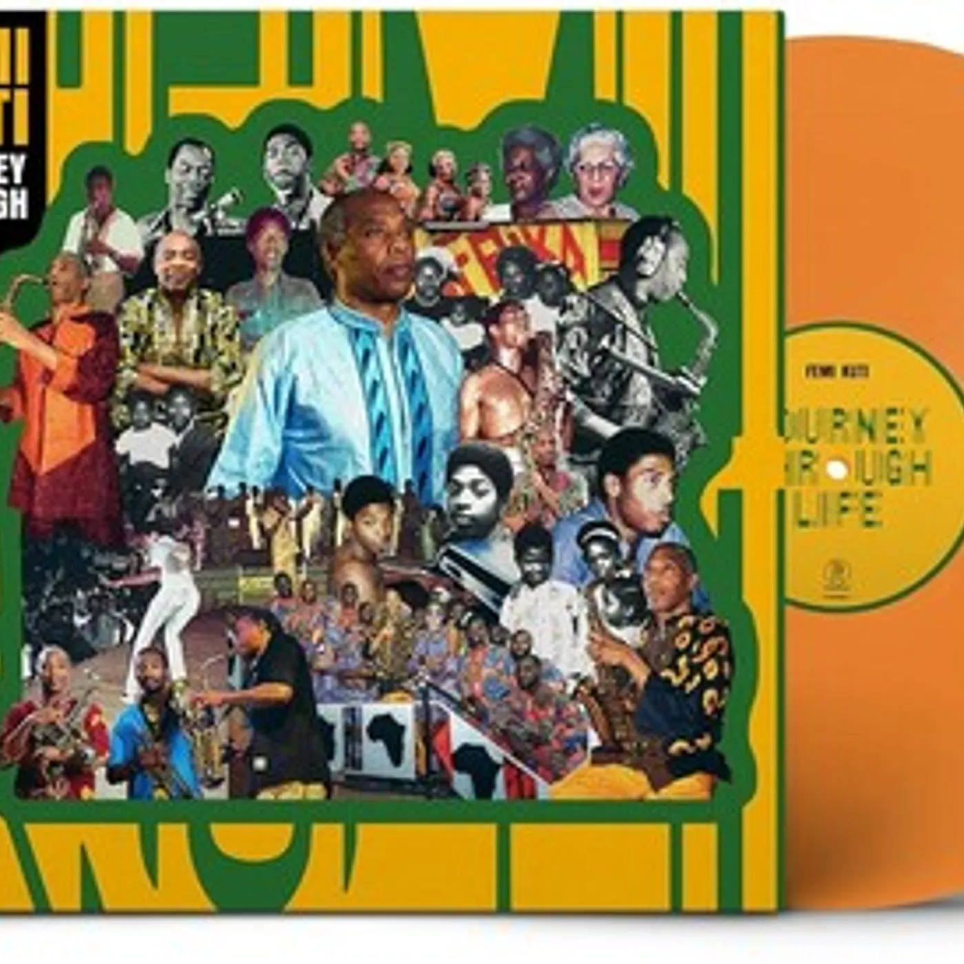 Femi Kuti LP Vinyl - Journey Through Life (Coloured Vinyl) (Org)