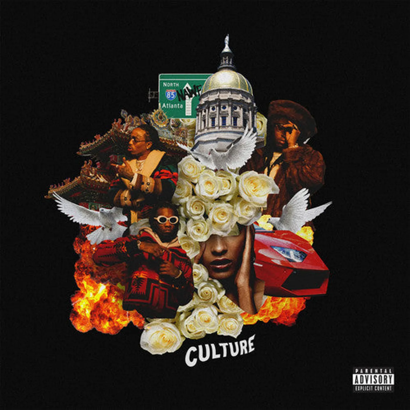 Migos LP Vinyl - Culture (Dlcd)