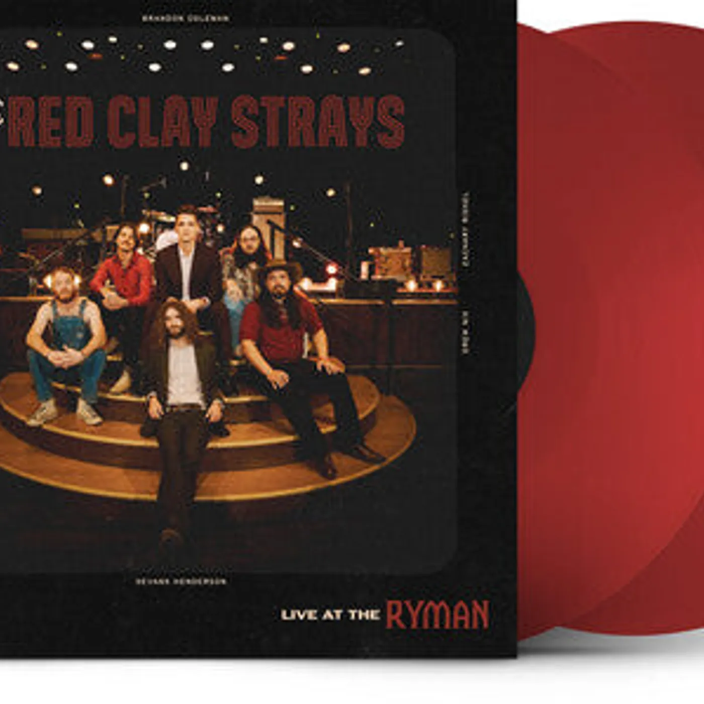 The Red Clay Strays LP Vinyl - Live At The Ryman (Coloured Vinyl) (Gate Fold) (Red) (Shrk)