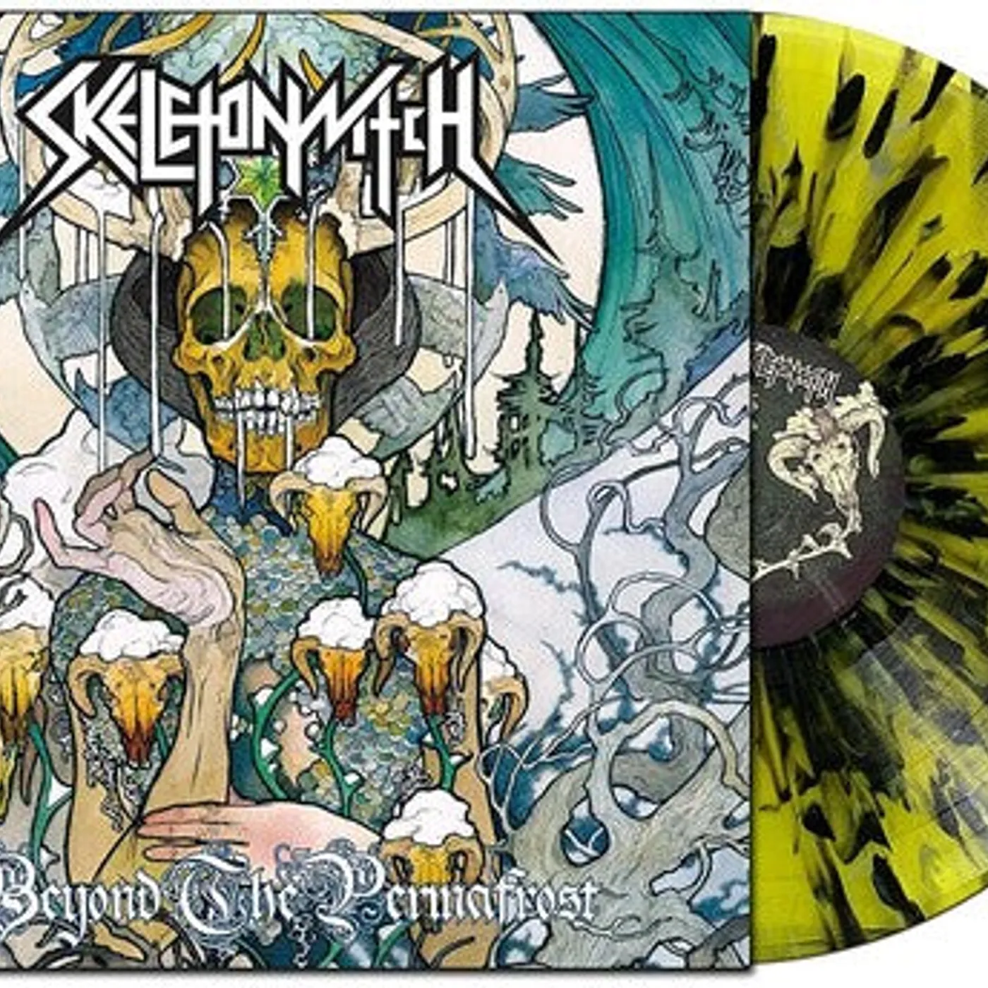 Skeletonwitch LP Vinyl - Beyond The Permafrost (Blk) (Cvnl) (Ylw)