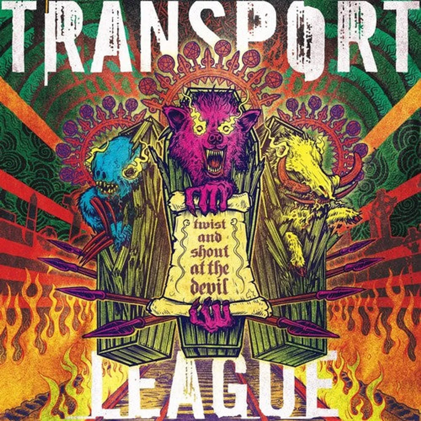 Transport League LP Vinyl - Twist & Shout At The Devil