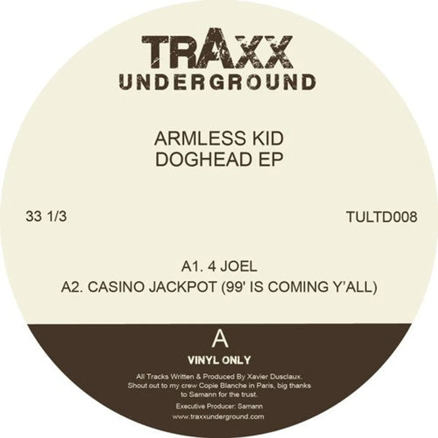 Armless Kid LP Vinyl - Doghead (Ep)