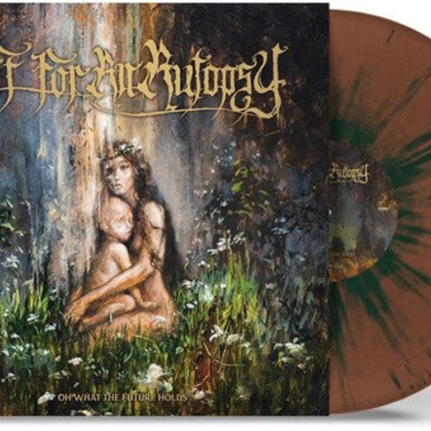 Fit For An Autopsy LP Vinyl - Oh What The Future Holds - Brown Dark Green (Brwn)