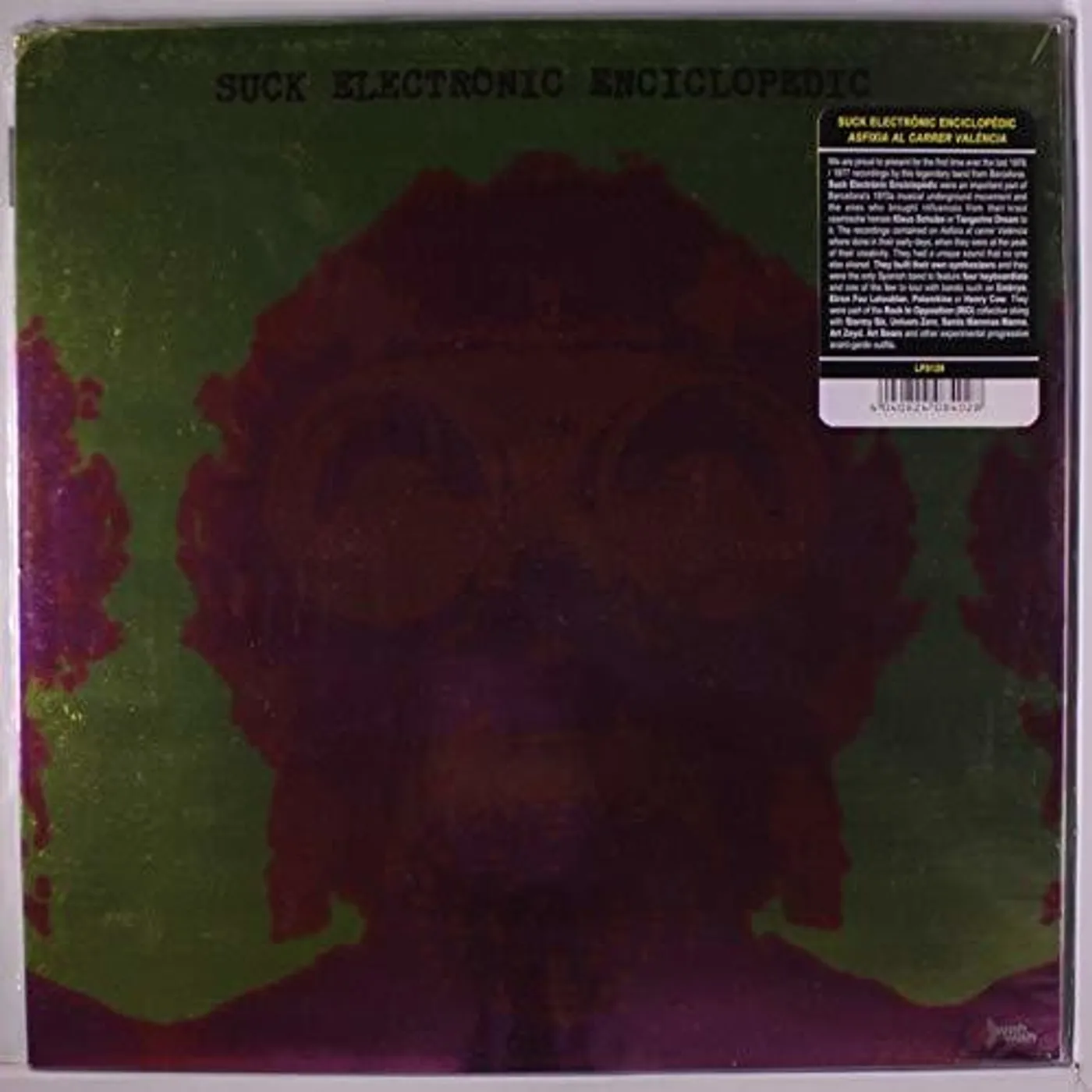 Suck Electronic Enciclopedic LP Vinyl - Asfixia Al Carrer Valencia (W/Book) (Gate Fold) (Ita)