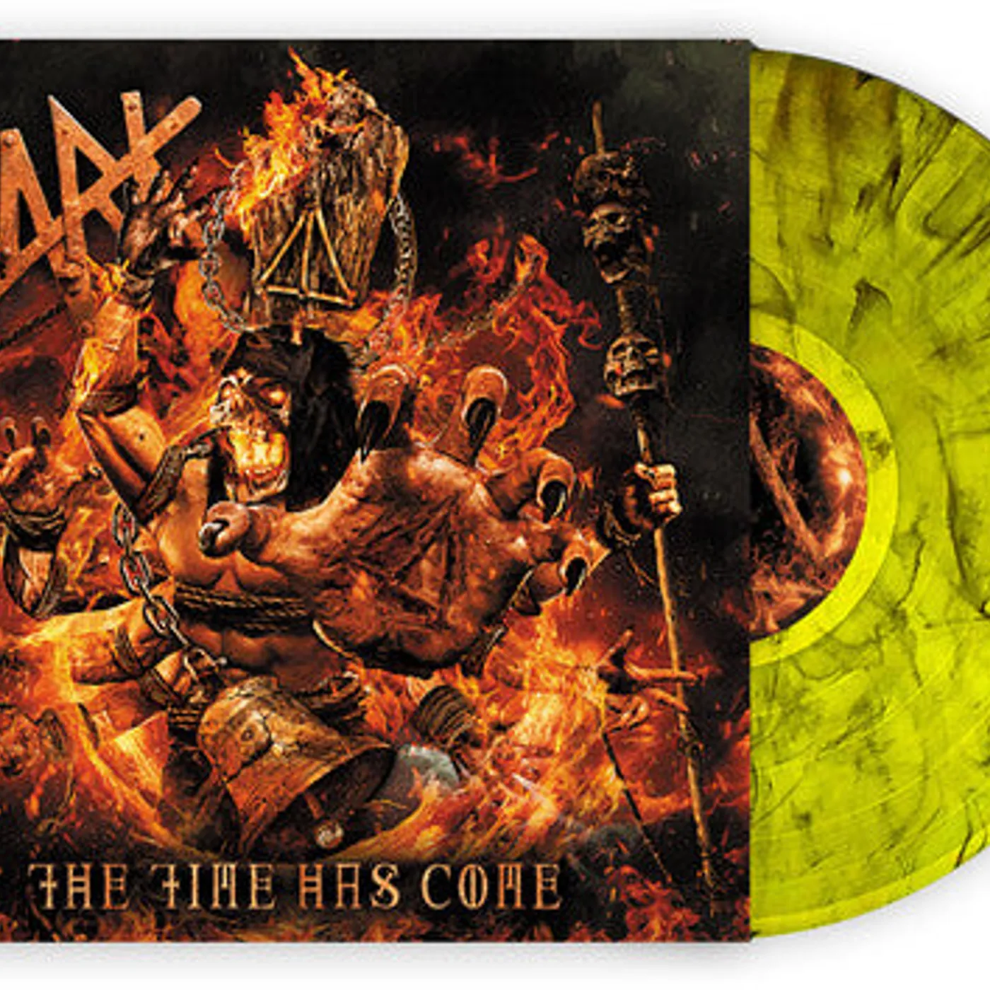 Bark LP Vinyl - Time Has Come - Marble (Blk) (Coloured Vinyl) (Ltd) (Ylw)