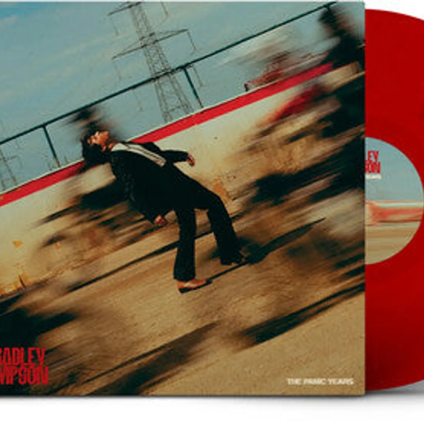 Bradley Simpson LP Vinyl - Panic Years (Coloured Vinyl) (Red) (Uk)
