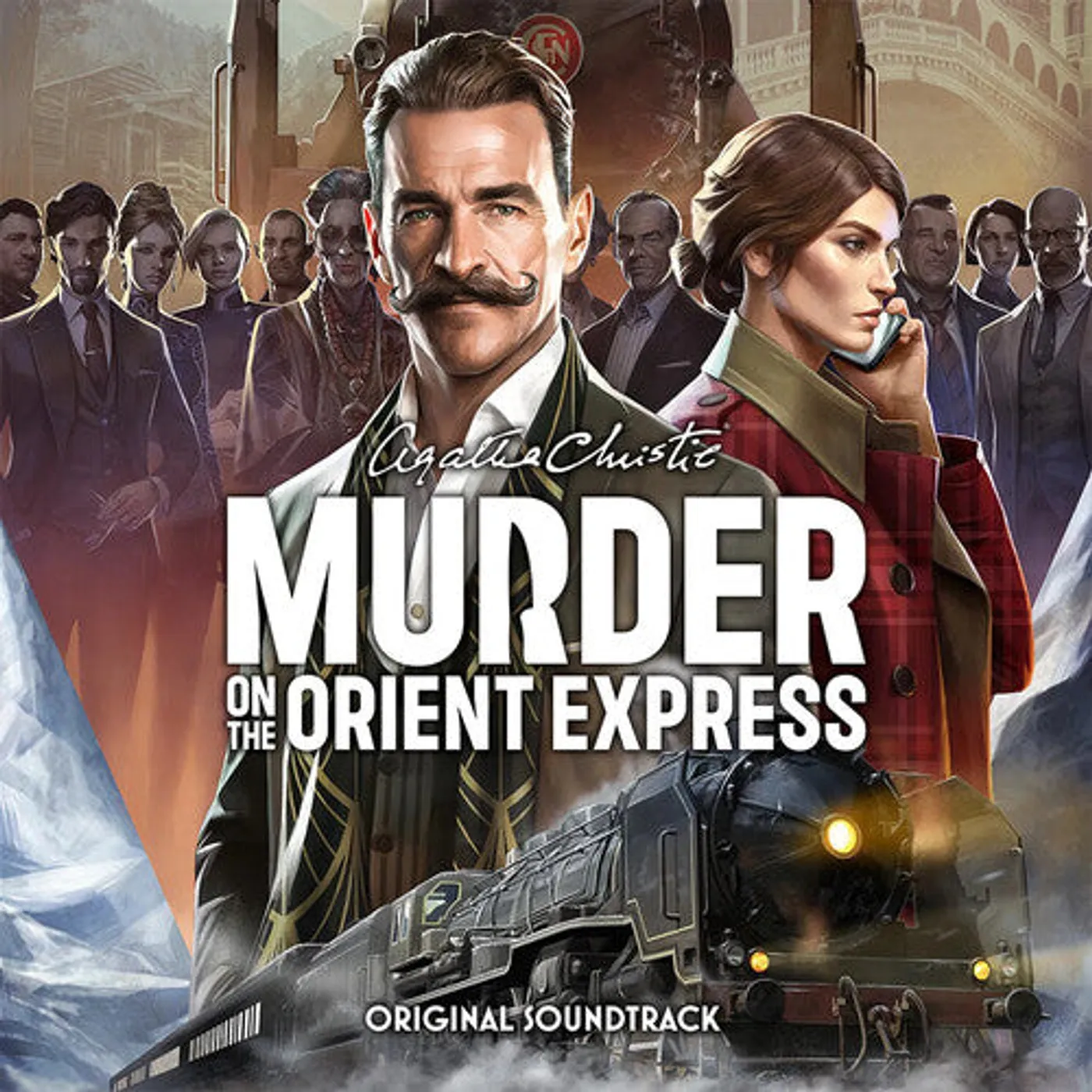 Jean Luc Briacon LP Vinyl - Agatha Christie: Murder On The Orient - Original Soundtrack