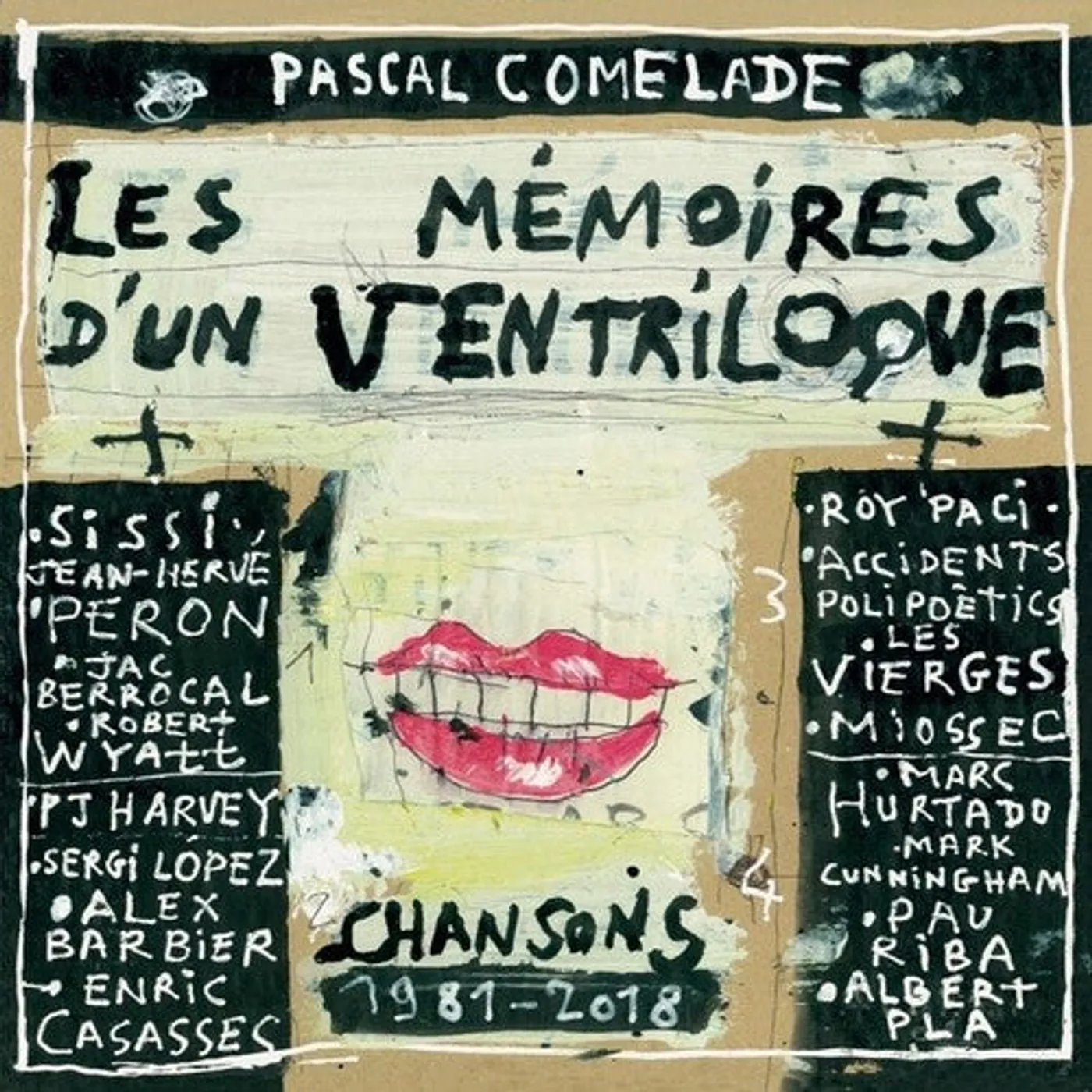 Pascal Comelade LP Vinyl - Memoires D'Un Ventriloque (10In) (2Pk)